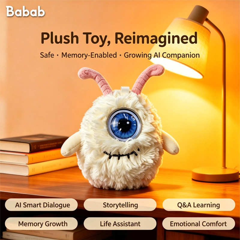 Kids Education Company - Одноглазый монстр-игрушка с искусственным интеллектом, умный