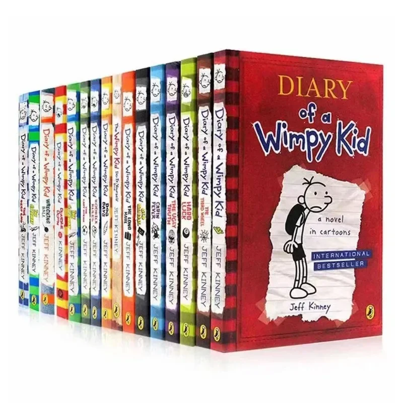 Kids Early Education Books - Дневник Wimpy Kid, английская книга, детские