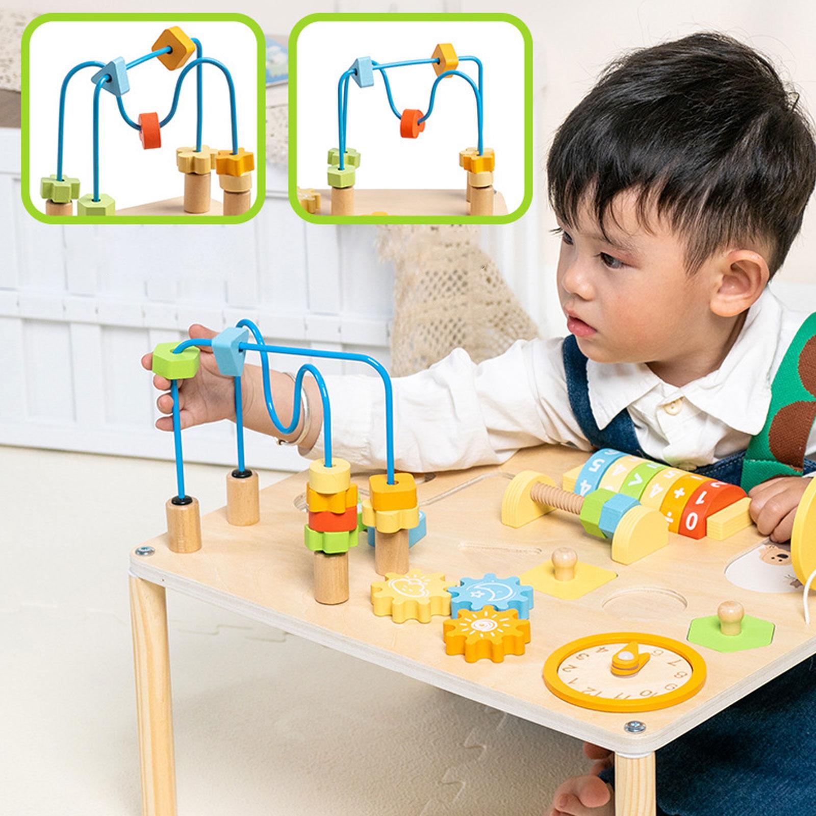 Kids Education Activities - Развивающий игровой стол-сортер с шестеренками и