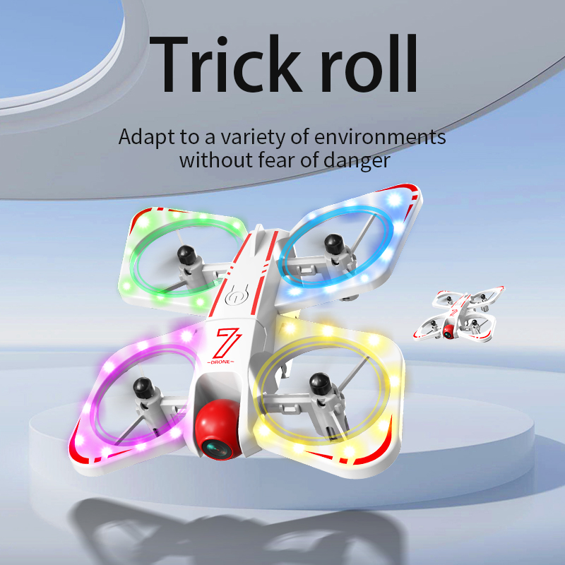Kids Education Free App - Детский квадрокоптер с RGB-подсветкой, 1080P, Wi-Fi,