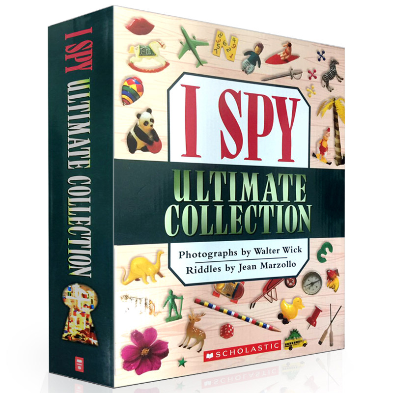 Kids Early Education Books - Набор из 10 книг I Spy