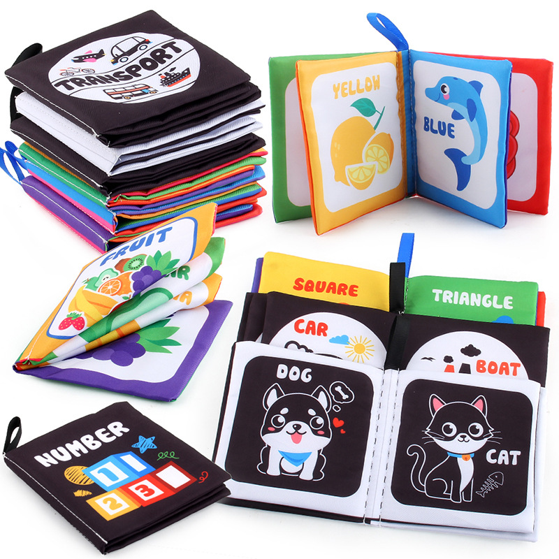 Книга тканевая для новорожденн – обзор и цена Kids Early Education Books