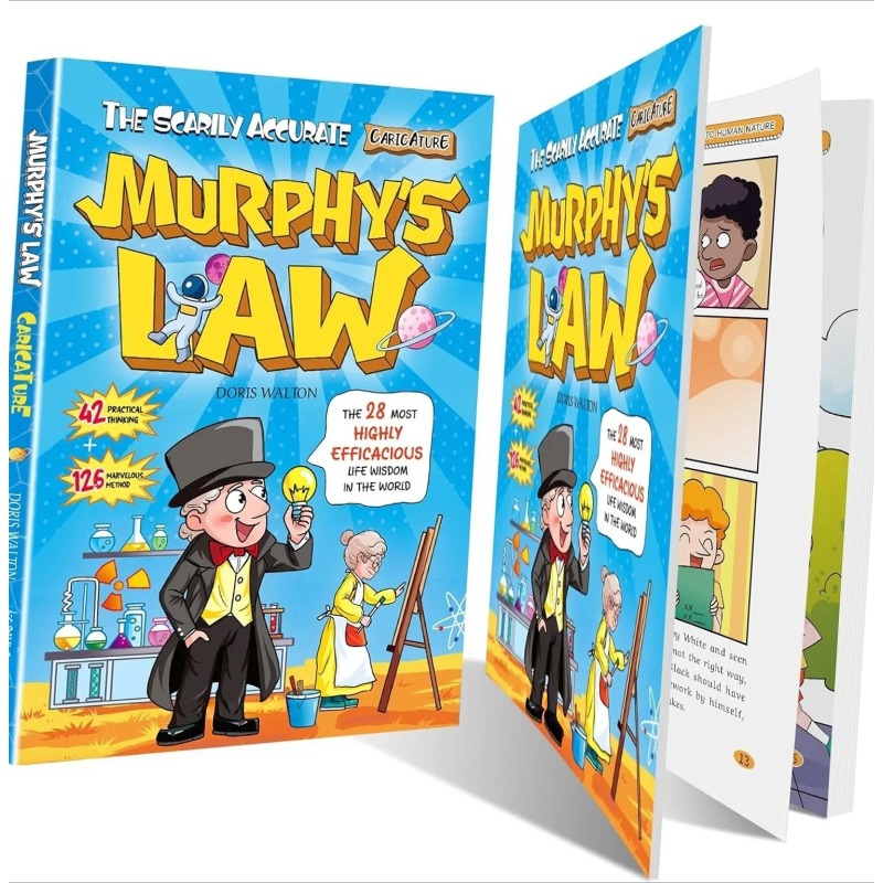 Учебная книга по Закону Мерфи  – обзор и цена Kids Education Method