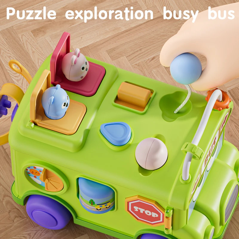 Развивающая игрушка-автобус Мо – обзор и цена Kids Education Activities