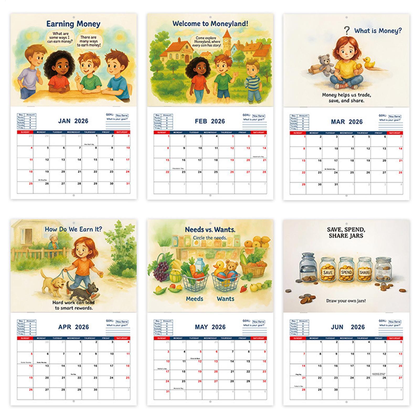 Доска-календарь для детей 2026 – обзор и цена Kids Education Plan