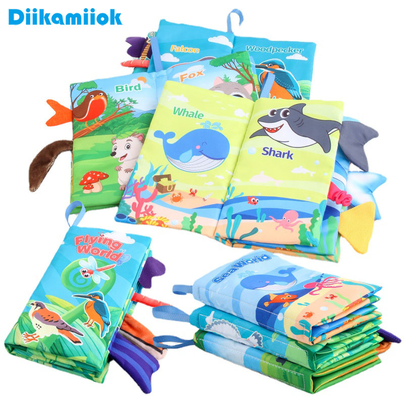Новые детские тканевые книги д – обзор и цена Kids Early Education Books