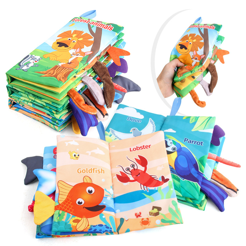 Новые детские тканевые книги д – обзор и цена Kids Early Education Books
