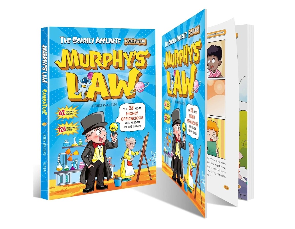 Учебная книга по Закону Мерфи  – обзор и цена Kids Education Method