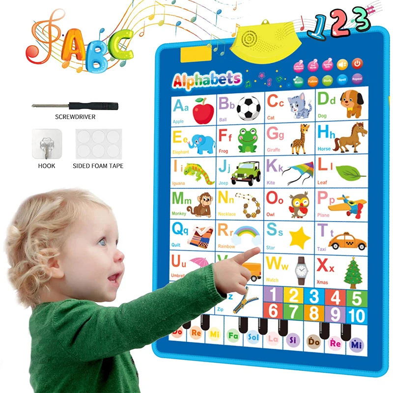 Электронная настенная диаграмм – обзор и цена Kids Education Charts